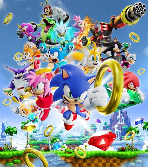 Sonic 29th Anniversary Collab Poster By Tbsf Yt On Deviantart Festas