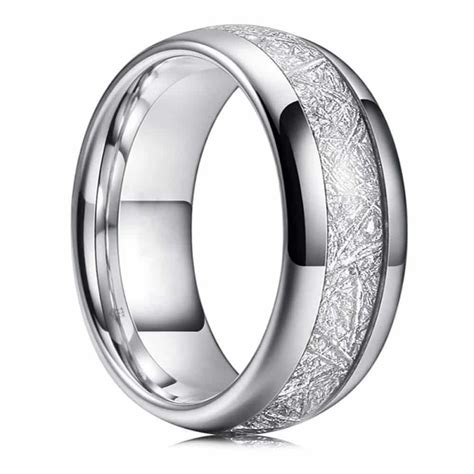 Plain Silver Wedding Band For Men