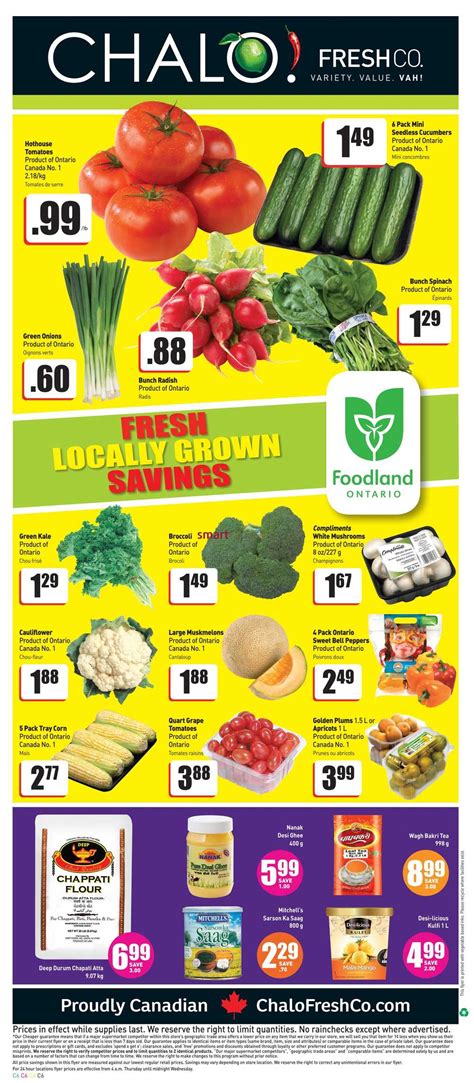 Chalo Freshco Flyer August 2 To 8