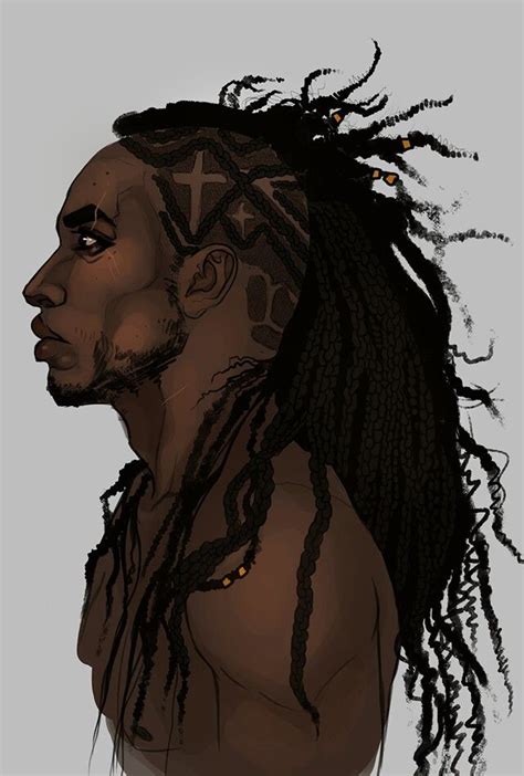 Pin Em African Anime Characters