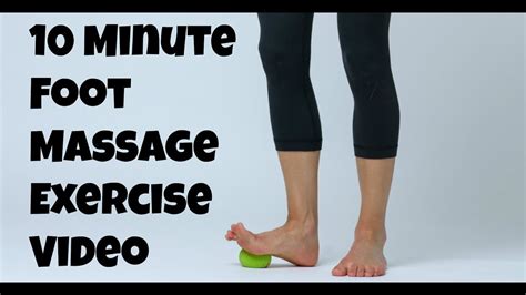 Minute Foot Massage Exercise Video For Fast Effective Foot Pain Relief YouTube