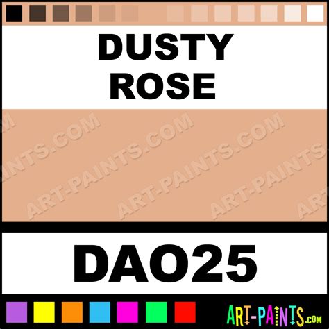 Dusty Rose Americana Acrylic Paints Dao25 Dusty Rose Paint Dusty