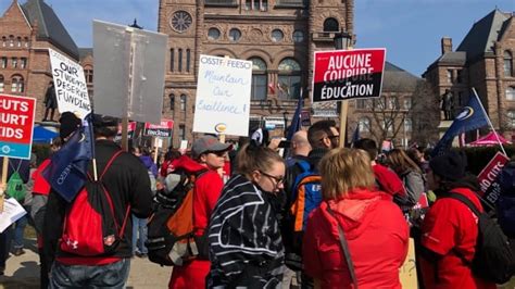 Protests Legal Fights And Stalled Talks Why Ontario Schools Could Soon Face Labour Disruptions