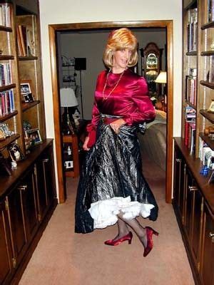 Transgender Girl Dresser Womanless Beauty Petticoat Dress Tv Girls