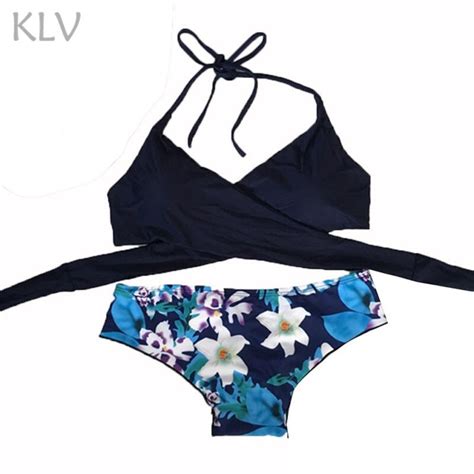 Klv Swimsuit Girls Two Pieces Swimwear Bikini Swimsuits For Women 2019