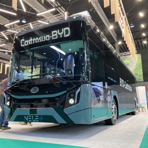 BYD EBus B19 And The Joint Developed E Bus With Castrosua Presented At