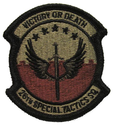 26th Special Tactics Squadron Ocp Patch Spice Brown Military