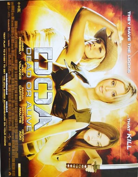 Doa Dead Or Alive 2006 Poster Us 10001500px