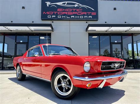 Used 1965 Ford Mustang Fastback With Air Conditioning For Sale Sold