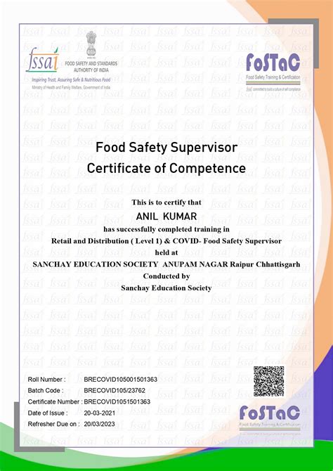Food Safety Training And Certification Home