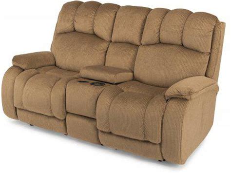 Flexsteel Huron Fabric Reclining Loveseat With Console 4841 601