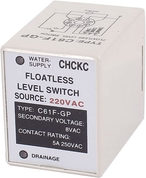 Iivverr Ac 220v Liquid Control Relay Floatless Level Switch