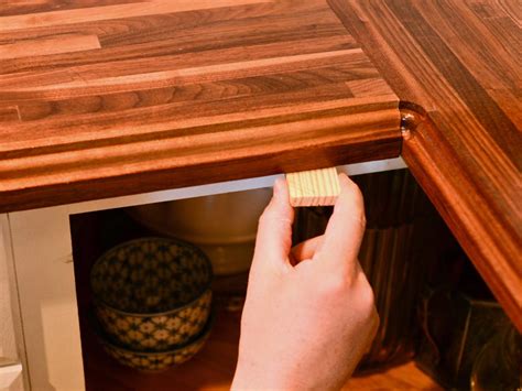 How To Build A Butcher Block Countertop Hgtv