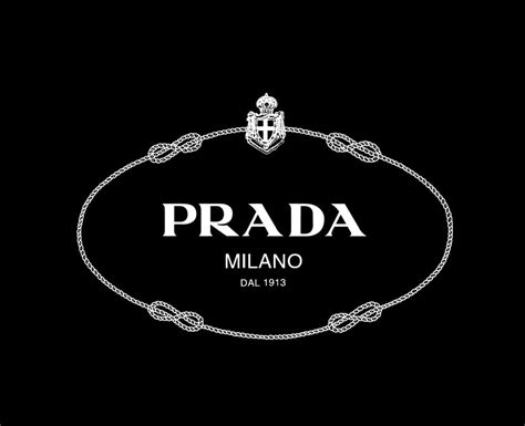 Prada Milano Brand Logo White Symbol Clothes Design Icon Abstract