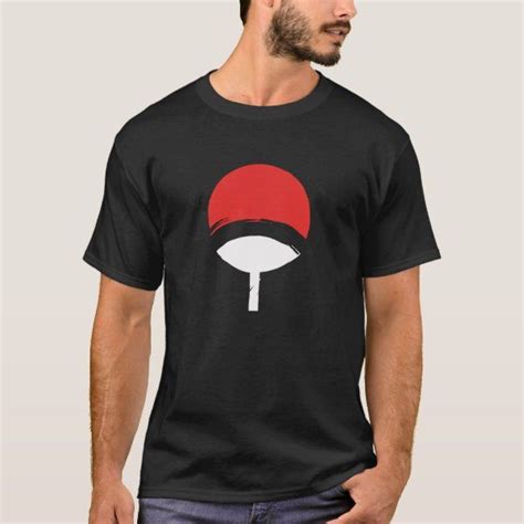 Uchiha Clan Logo T Shirt Zazzle Shirts Tshirt Logo T Shirt