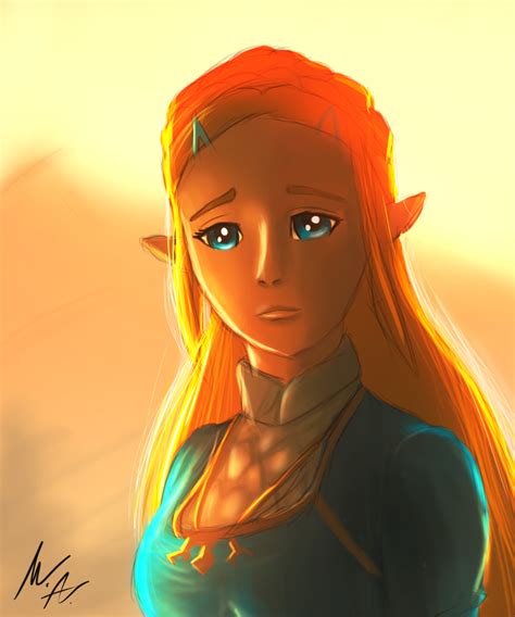 Princess Zelda Botw By Smurfboss On Deviantart