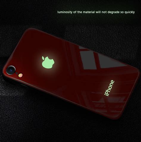 Vaku Apple Iphone Xr Radium Glow Light Illuminated Logo