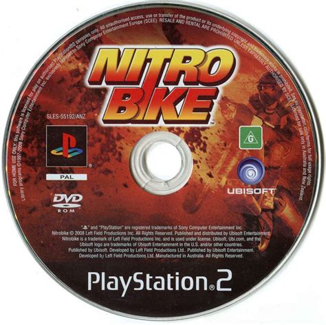 Nitrobike 2008 Playstation 2 Box Cover Art Mobygames