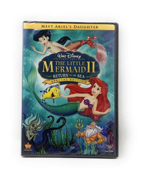 The Little Mermaid Ii Return To The Sea Dvd New Without Slipcover Genuine Disney Ebay