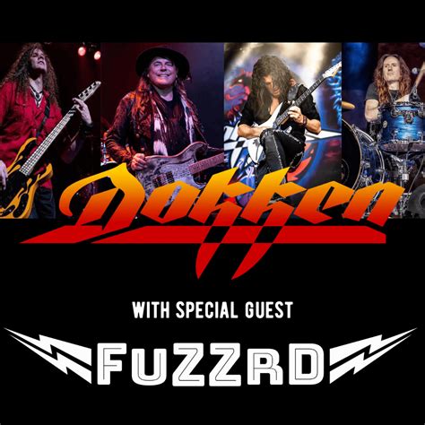 Dokken With Special Guest Fuzzrd Arcada Theatre