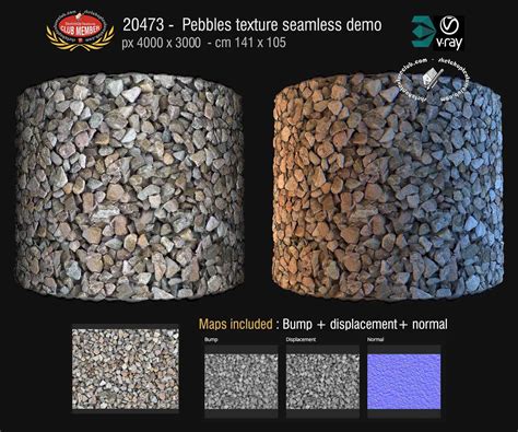 Great New Seamless Textures Pebbles And Gravel And Maps Vray Sketchup Tut