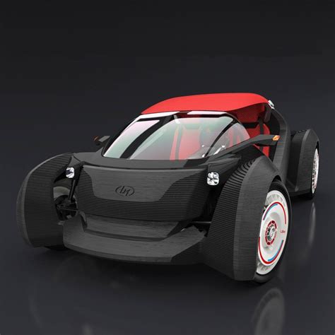 The Strati Worlds First 3d Printed Electric Car Built In Just 44 Hours