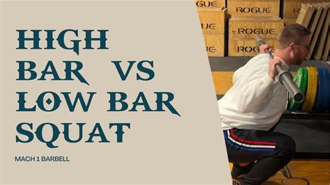 High Bar Vs Low Bar Back Squat Tutorial Youtube