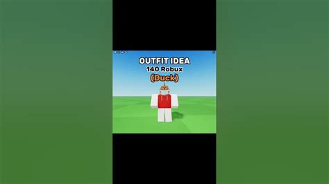 Duck Outfit роблокс Roblox Shorts Youtube