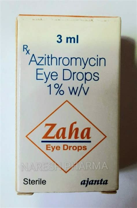 Ajanta Azithromycin Eye Drop At Rs 133bottle In Nagpur Id 22496860255