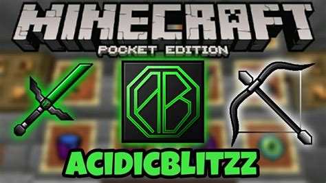 Minecraft Pocket Edition Acidicblitzz Ported By German04playz Texture
