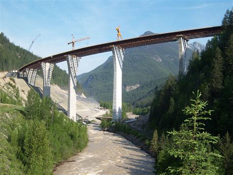 Kicking Horse Canyon Bridge Flatiron