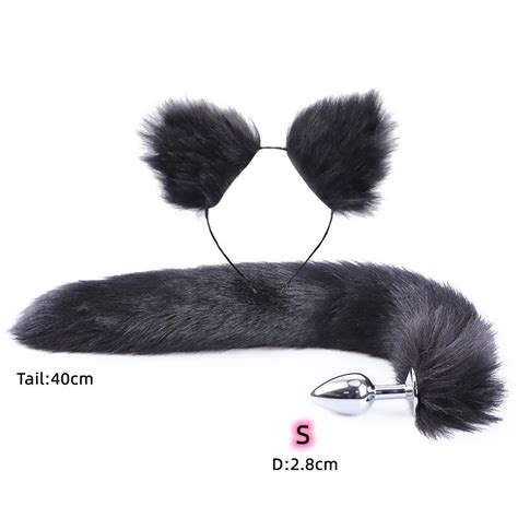 Exotic Costumes Hairpin Accessories Of Metal Anal Plug Sex Toys With