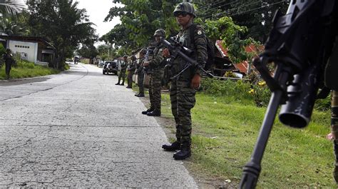 Filipino Milf Rebels Lay Down First Arms In Peace Deal Philippines