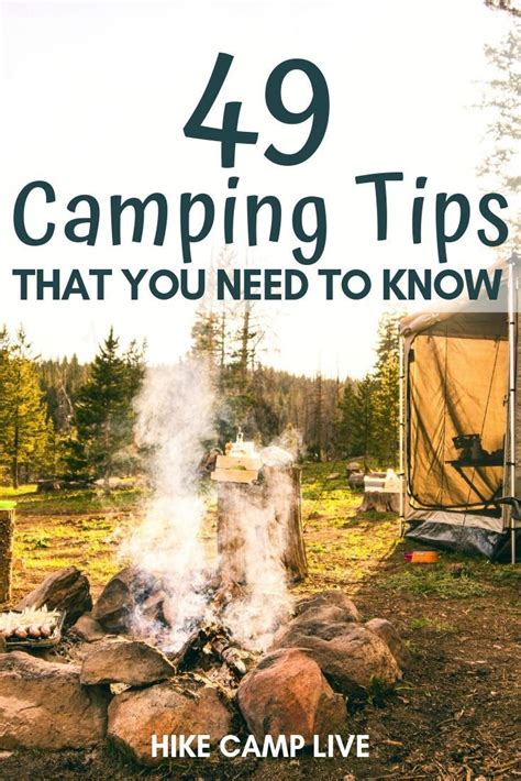 The Ultimate List Of Camping Tips That You Need To Know Before You