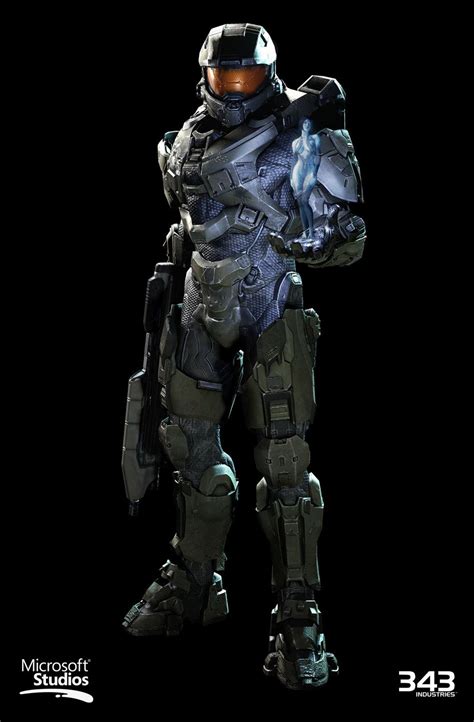 Halo 4 Master Chief Texturesmaterials Kyle Hefley Cortana Halo