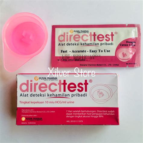 A urine test checks different components of urine, a waste product made by the kidneys. Tes Kehamilan Direct Test / Testpack 10miu HCG / Tes Hamil ...