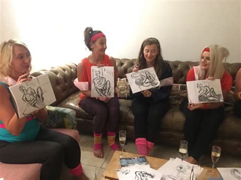 Hen Party Life Drawing In Bath Boutique Stays Hen Party Entertainment