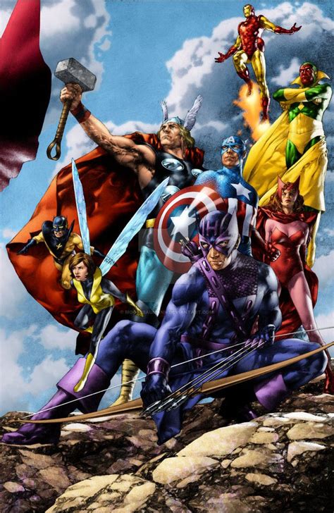 Alliance 2 Avengers A By Jay Anacleto Colors By Moose