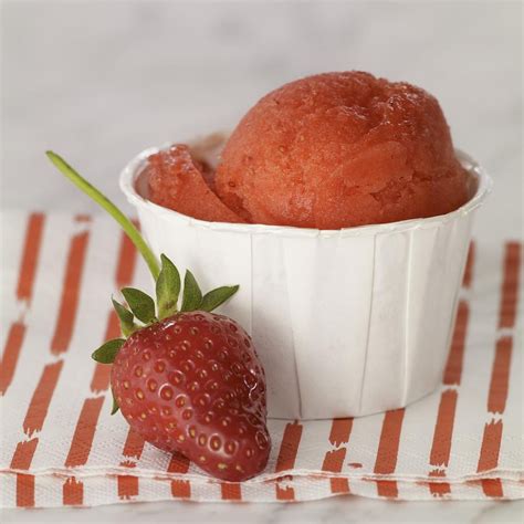 Strawberry Sorbet Recipe Eatingwell