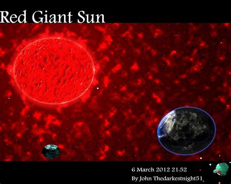 Red Giant Sun By Thedarkestnight51 On Deviantart