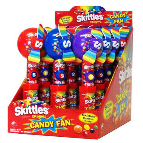 Skittles Original Candy Fan 12ct Fancy Candy Candy Mints And Gums