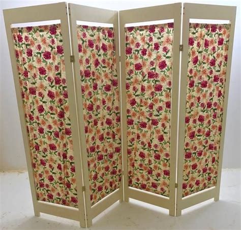 Room Divider Dressing Screen Privacy Screen Made Of Etsy Fabric