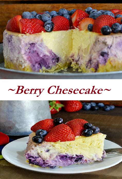 How To Make Berry Cheesecake