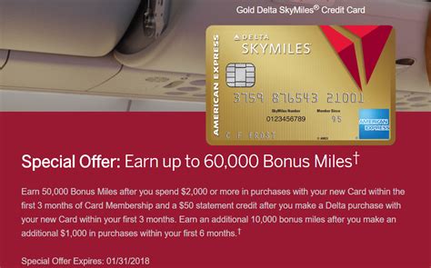 American express delta gold card. Expired American Express Delta Gold 60,000 Mile Offer + $50 Statement Credit [Personal ...