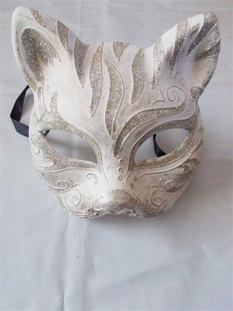 Cat Masquerade Mask Masquerade Ball Half Face Mask Diy Face Mask