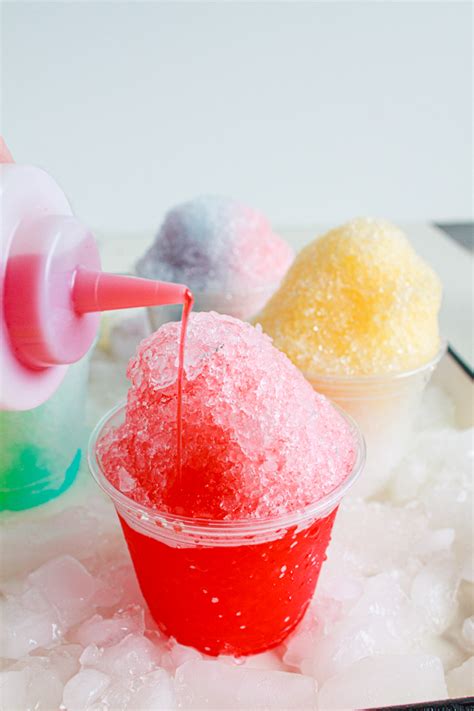 Homemade Sno Cone Syrup Recipe By My Name Is Snickerdoodle