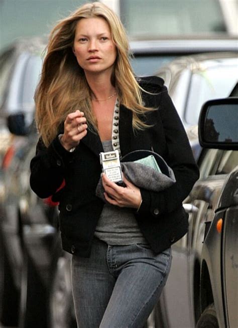 Minimalist Style Kate Moss Casual Street Style