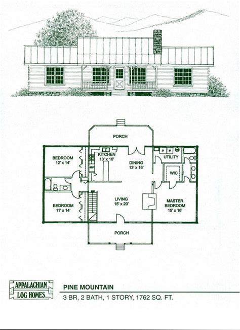 New 2 Bedroom Log Cabin Floor Plans New Home Plans Design