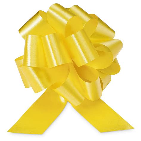Pull Bows 5 12 Yellow S 10607y Uline