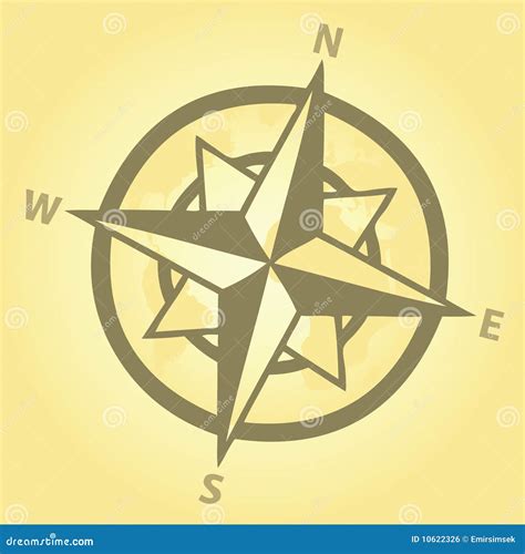 Compass Stock Vector Illustration Of Descriptive Symbol 10622326